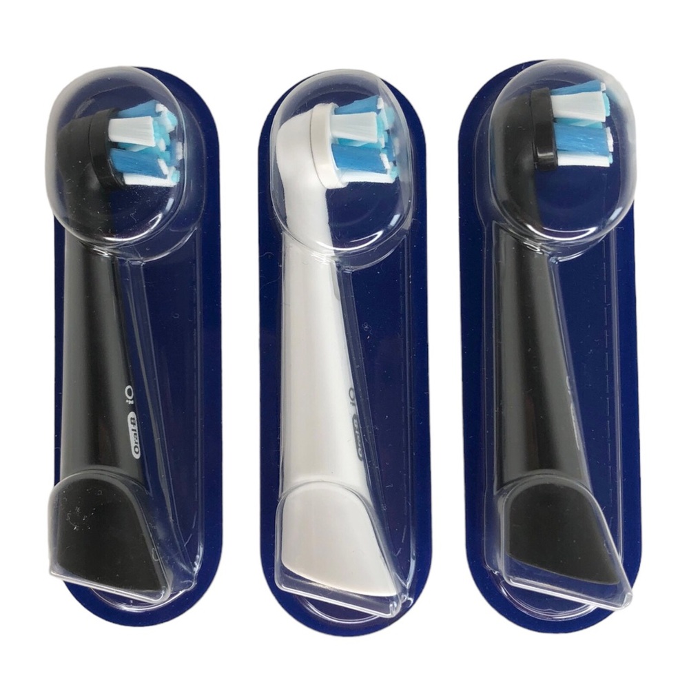 🆕 Genuine Oral-B iO Electric Toothbrush Replacement Brush Heads x3